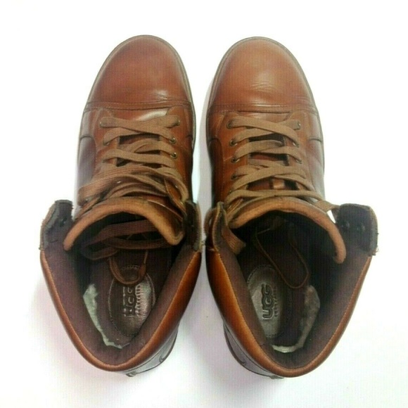 UGG Leather Boots Fur Approx Size 13(no tag) 30001 - Picture 6 of 8